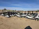 Lot of (24) Yamaha Electric Golf Carts