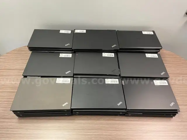 Lot of (55)mix Lenovo and Dell laptops with core i5 and i7 processor