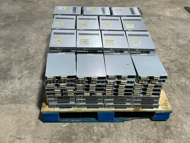 Lot of (130) Mix Delta Electronics Inc Switching Power supply and IBM Expansion Canister