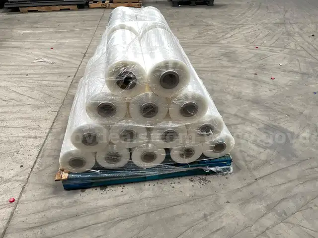 Lot of 14 stretch film/shrink wrap rolls