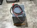 Lot of (2) GNB Industrial Power Heavy-duty forklift / industrial battery charger 24 V DC
