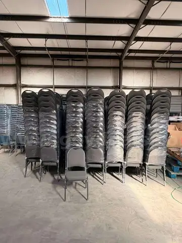 Lot of 500 Stacking Chairs #3