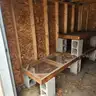 Storage Shed with Rollup Door