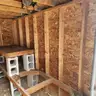 Storage Shed with Rollup Door