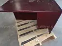 L-Shaped Desk - Cherry Wood