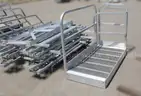Metal Walking Platform and Stairs