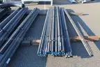 Various sizes of electrical conduit