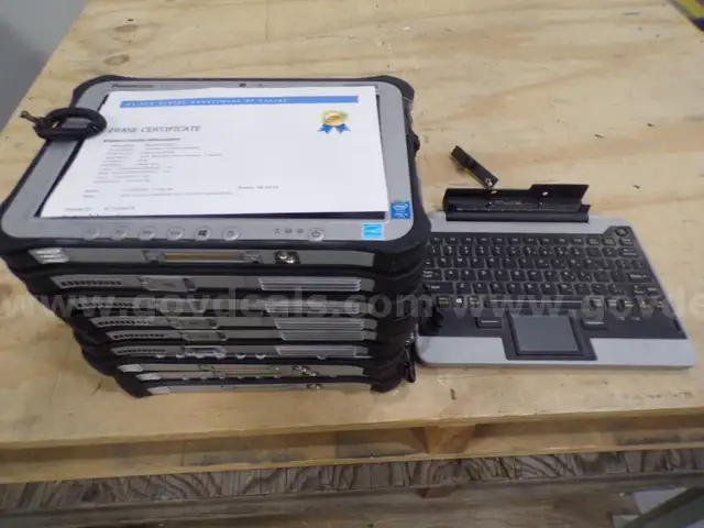 Qty 9 Dell Panasonic Tablets