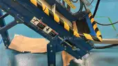 3 pcs AutoBag Industrial Sprint Bagger with incline conveyor
