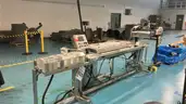 3 pcs AutoBag Industrial Sprint Bagger with incline conveyor