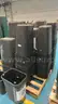 Pallet of Waste/Recycle Black Containers