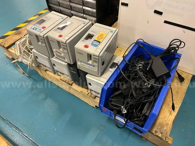 7 Ea. Brother P-Touch Label Printer