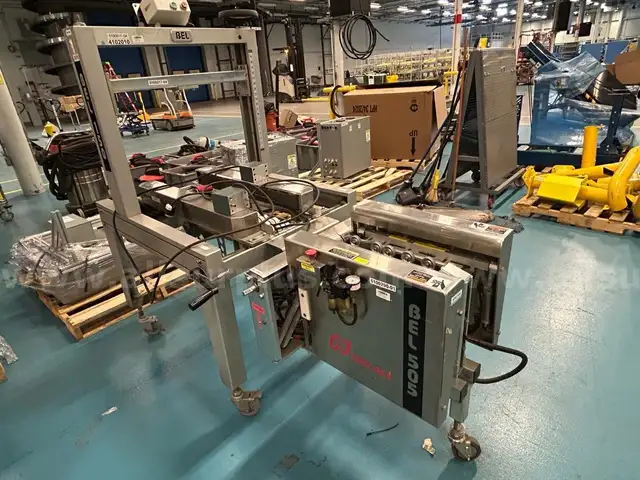 Wexxar Packing - Bel 505 Case former and 151 Bottom Sealer- Mobile Uni