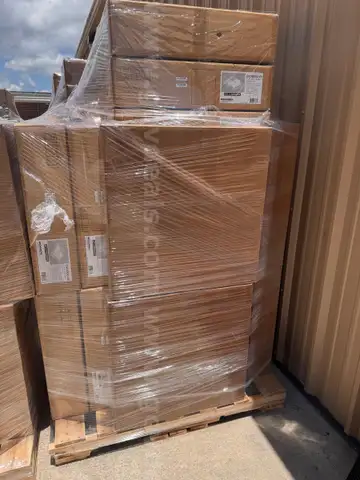 1 Lot of 2 Pallets of Overhead speakers