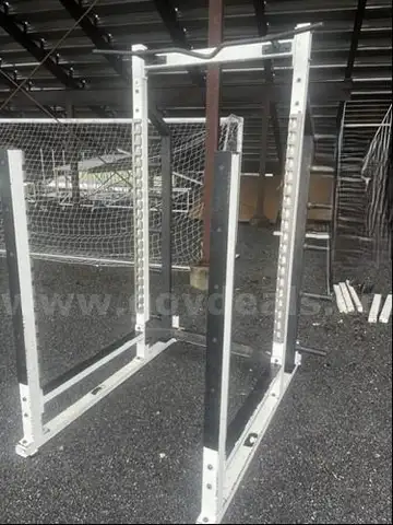 EIGHT (8) FOOT STEEL SQUAT RACK
