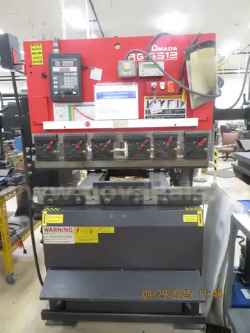 Amada Press Brake with LTHCO High Speed Laser Guard LZS-003-HS