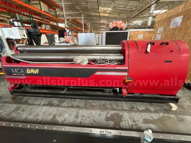 DAVI Plate Rolling Machine with Control Panel