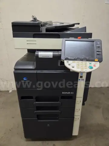 Konica Minolta BW 363 Copier - Tag# 208656
