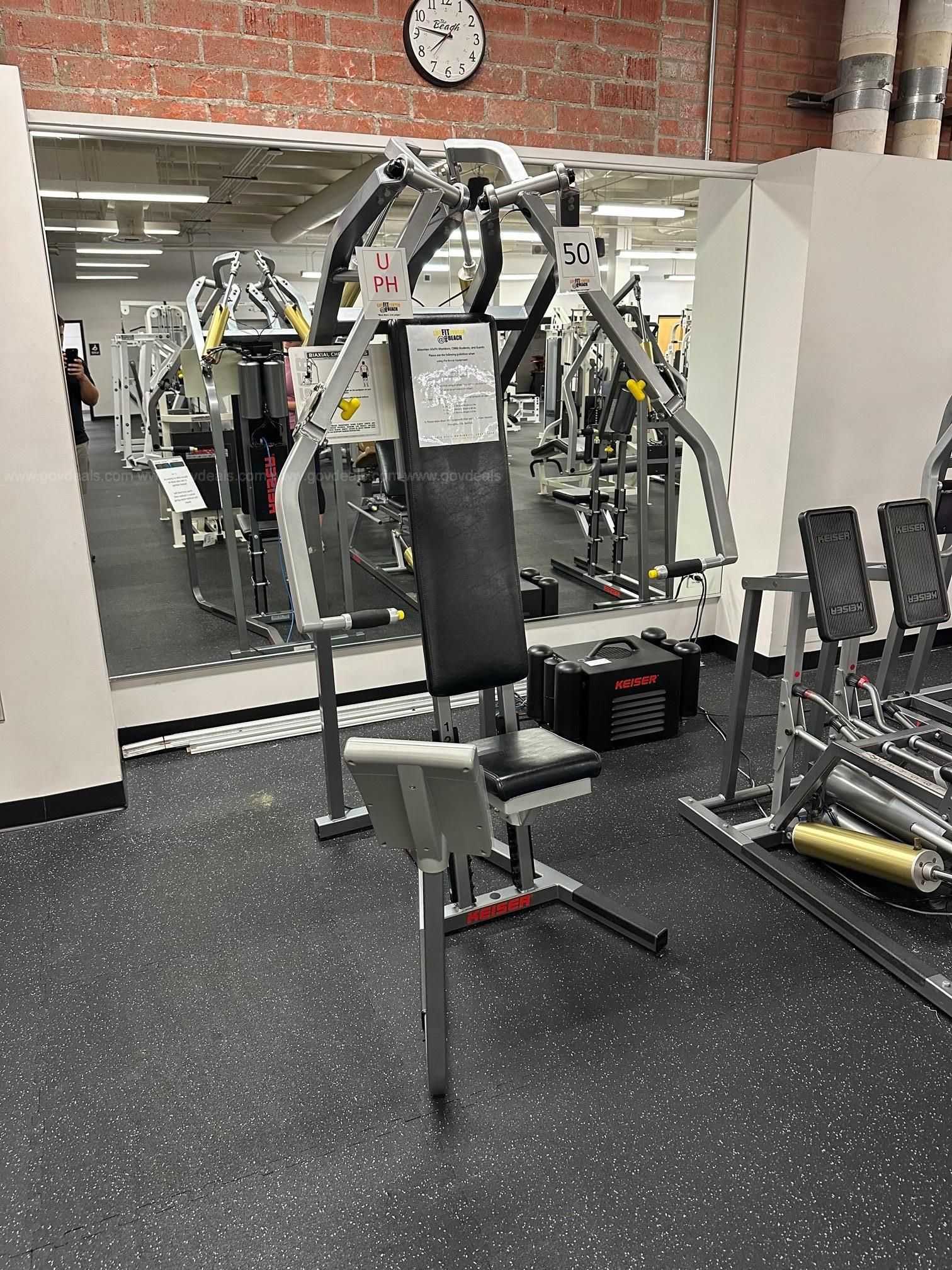 Keiser chest press hot sale