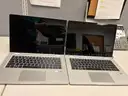 2x HP Elitebook X360 1030 G2 Laptops