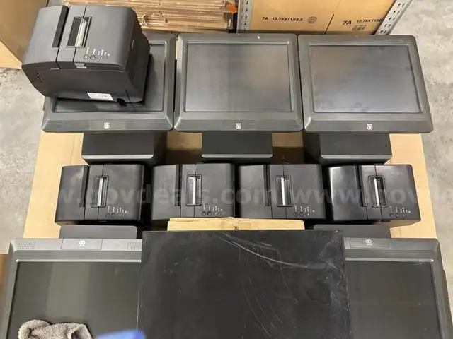 Lot of NCR POS Equipment