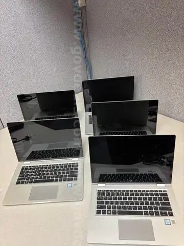 6x HP Elitebook X360 G2 Laptops