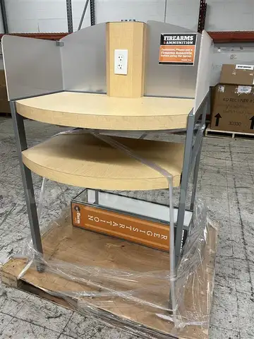 LOT OF (2) COMPUTER STAND DESKS