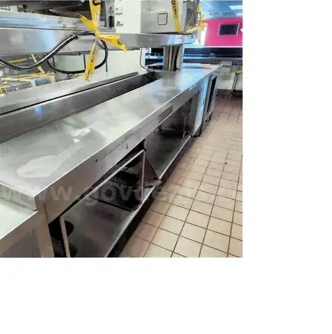 9&#x27; X 6&#x27; CUSTOM PREP BOARD