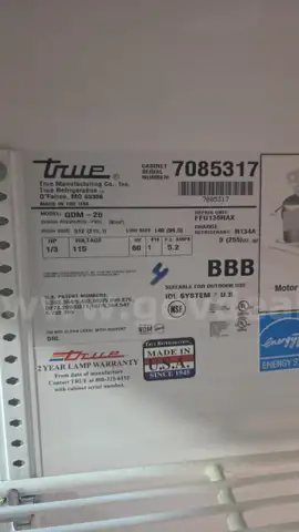 1 DOOR COMMERCIAL REFRIGERATOR