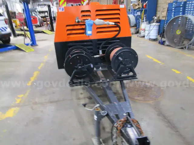 2014 Tow Behind Air Compressor