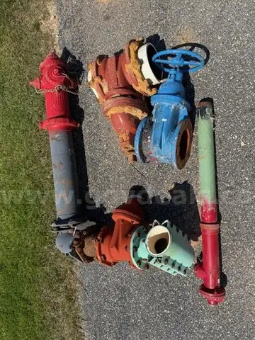 Misc. hydrants and valves.