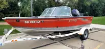 2005 Lund 1600 Pro Sport Adventure w/Trailer