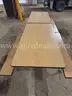 Cafeteria Woodgrain Folding Table