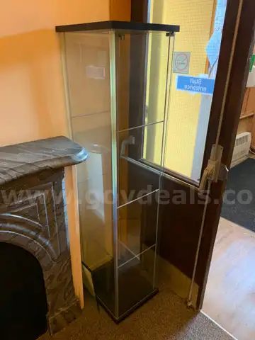 5 Glass Display Cabinets
