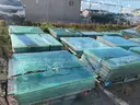 Pieces of 4&#x27;x4&#x27; Arena Glass - Lot #3
