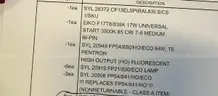 Brand new pallet of bulbs and light sources - see inventory sheet