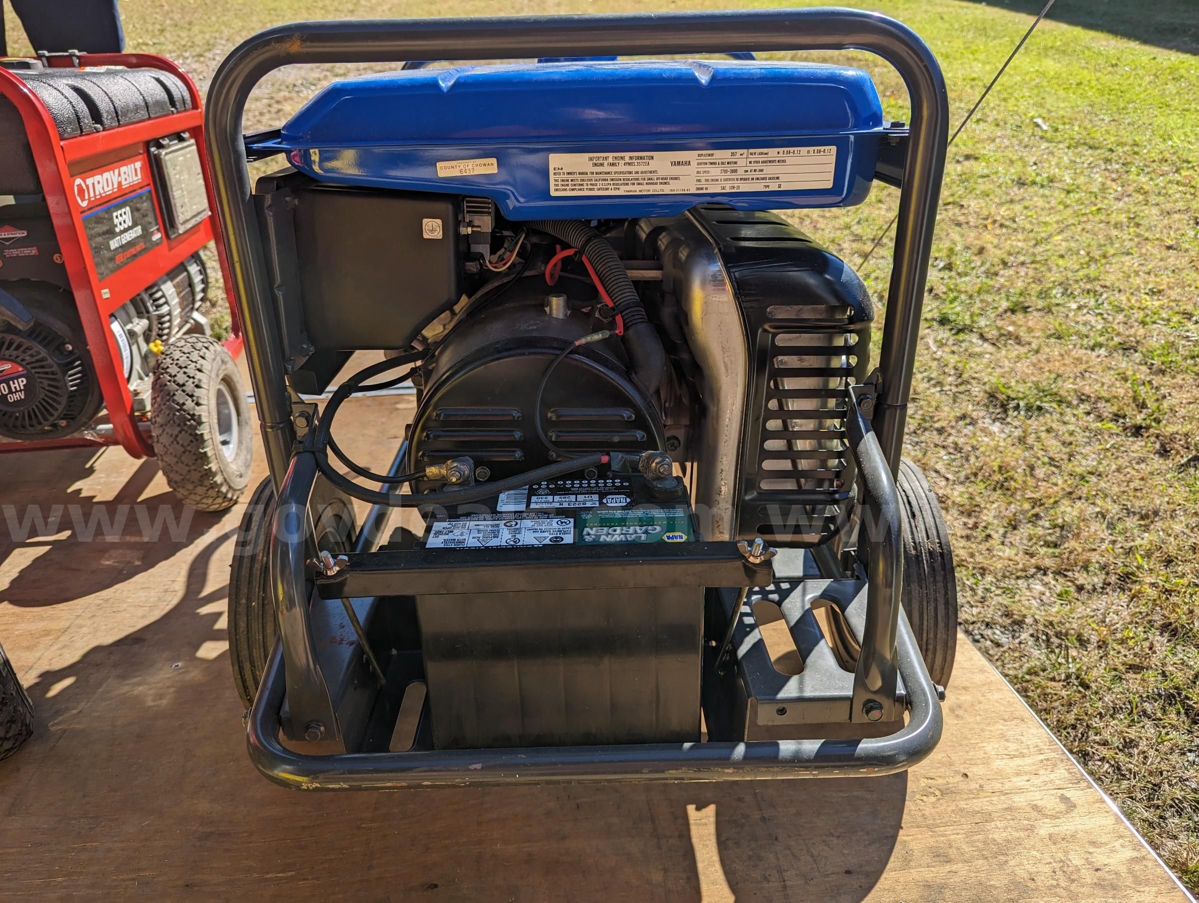 Yamaha Generator EF6600DE | AllSurplus