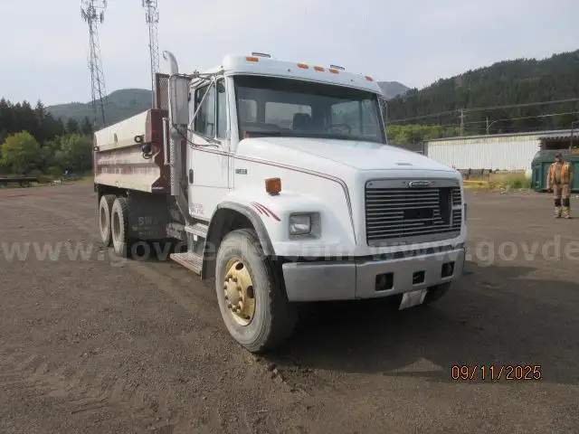 1998 Freightliner FL80 Dump Truck - Cummins ISC Diesel Engine