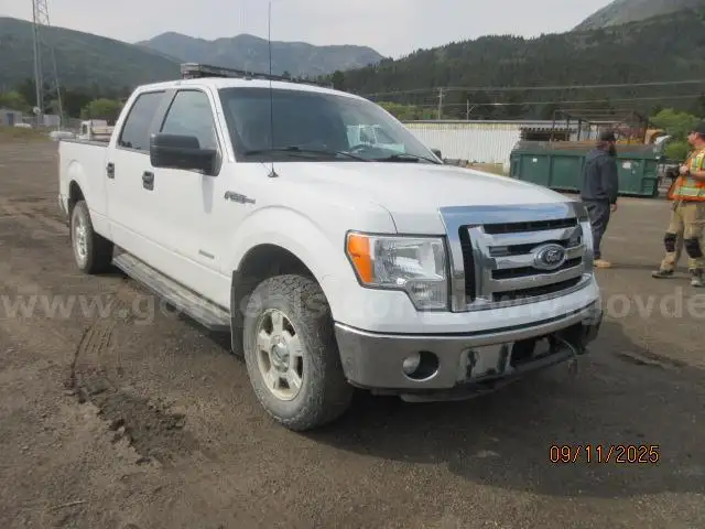2012 Ford F-150 4WD CREW CAB PICKUP - 3.5L V6 TURBO Engine
