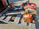 LOT of 3 Stihl Power Equipment &#x26; 1 Shindaiwa Blower