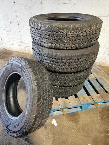 LOT of 5 Goodyear Wrangler Adventurer TIRES