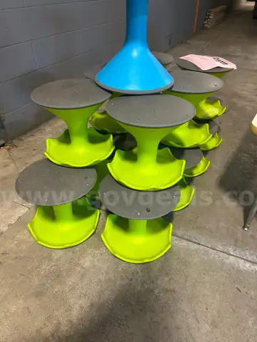 Wobble stools