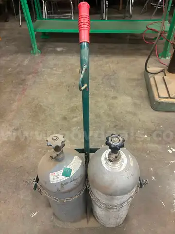 Compressed gas cart