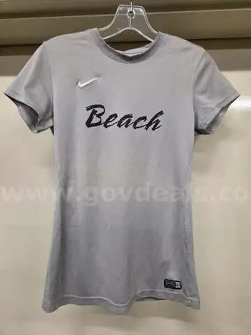 (J093) Nike Tiempo Soccer Jersey  - Grey M