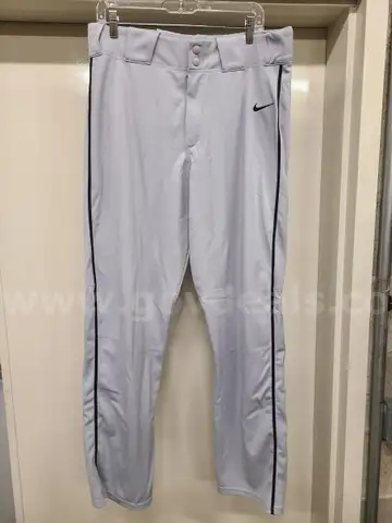 Grey Nike Baseball Pants  - (Large) - J017