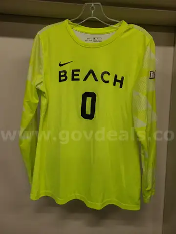 Yellow Yellow Nike Jersey  - (Medium) - J029