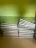 Set of 35 Metal Periodical Shelves