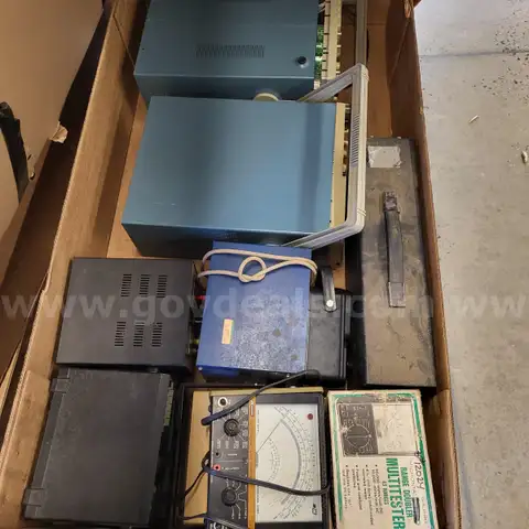 Approx. 15 Lab Use Power Supplies and Test Meters