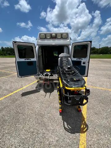 2014 Ford Econoline Star of Life (KKK) Certified Ambulance with Stryker PowerLoad and Power Stretcher.