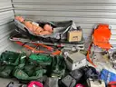 Various ambulance medical bags.